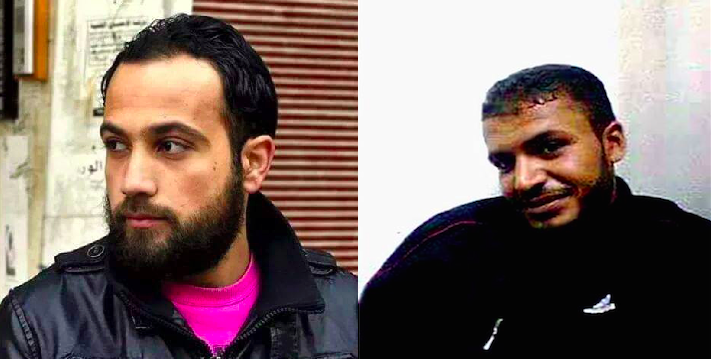 Left: Jamal Khalifeh. Right: Majed Al Omari. 