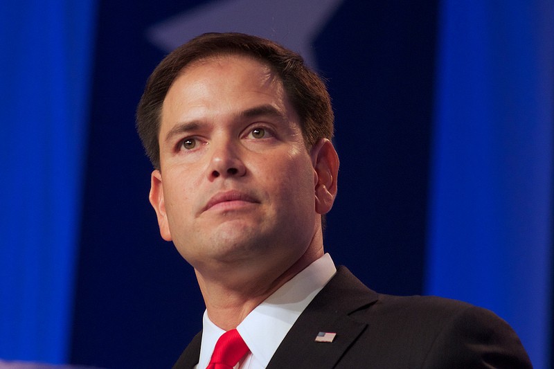 Marco Rubio hopes to be the first Latino president of the United States. But how long can he pander both the Latino and Republican base to achieve this end? Photo courtesy of Flickr/jbouie (CC BY 2.0)