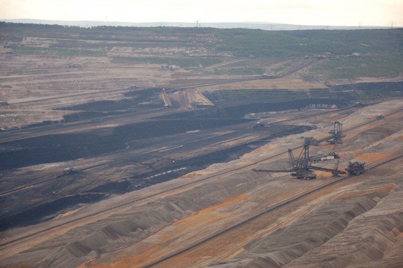 The Rhineland coalfields are Europe's biggest source of CO2. Photo credit: Ende Gelände