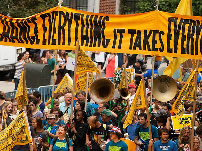 People's Climate March 2014 NYC. Photo by South Bend Voice on Flickr. CC BY-SA 2.0