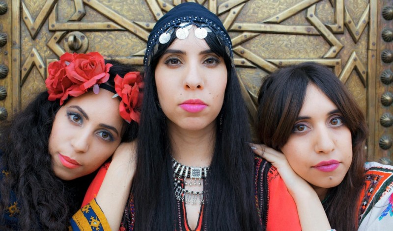 Tagel, Tair and Liron Haim, the three sisters that make up A-WA. Credit: Tomer Yosef