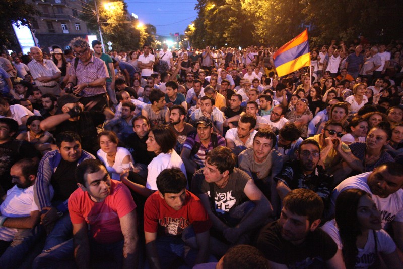 Electric Yerevan Demonstrations