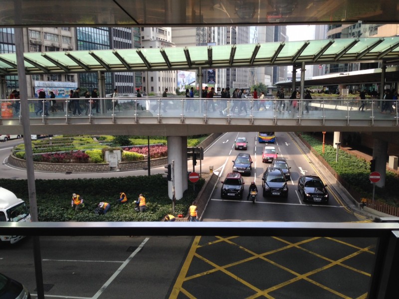 Hong Kong Central, January 2015. Photo by Ellery Biddle.
