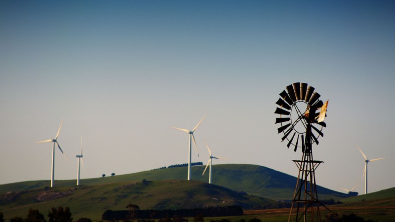  Victorian wind farm. 