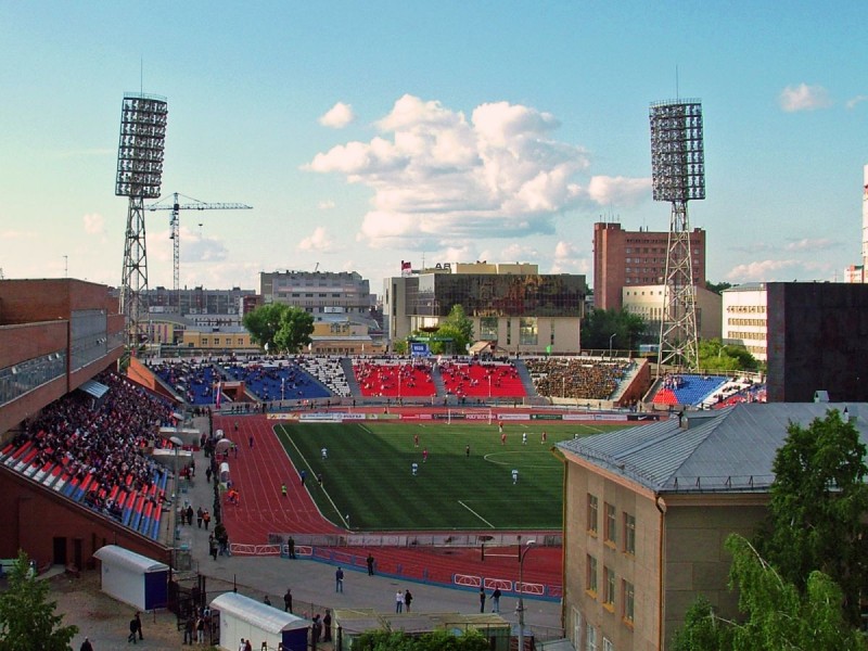 Kyrgyzstan's national stadium, Spartak, when it is not hosting the Australian national team. 