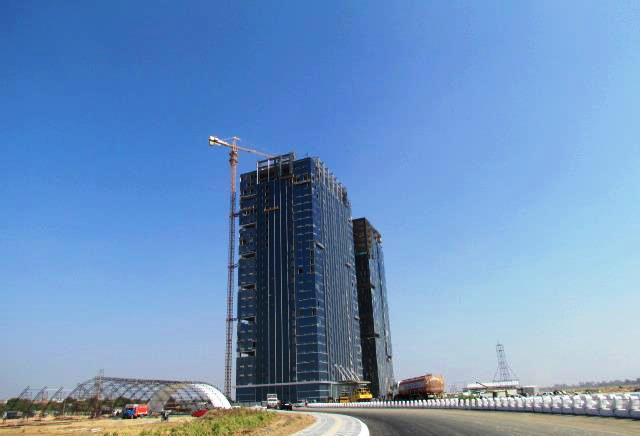 GIFT　1、グジャラートの最高層ビル。画像：Gujaratin、ウィキメディアより。CC BY-SA 3.0