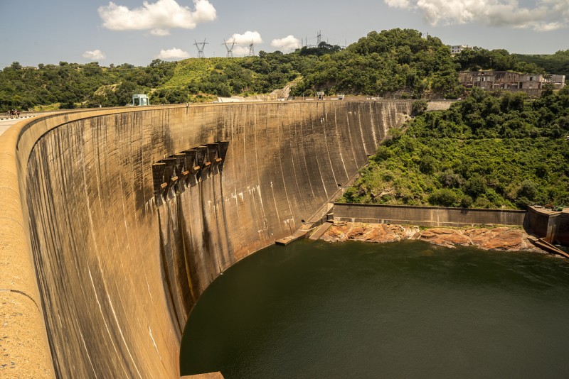 The Kariba Dam. Photo by Adam Ojdahl, March 9, 2015. CC 2.0.