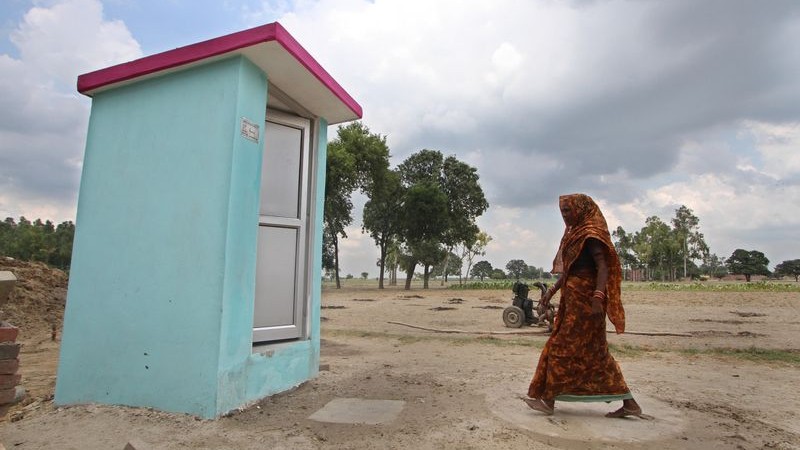 After the alleged rape and gruesome murder of two sisters stirred the nation’s conscience, a country-wide "Toilet for Every House" campaign was launched from the infamous village in Uttar Pradesh. Image by Deepak Malik. Copyright Demotix (31/8/2014)