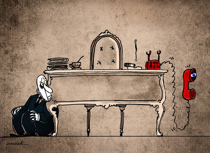 Cartoon by Doaa Eladl.