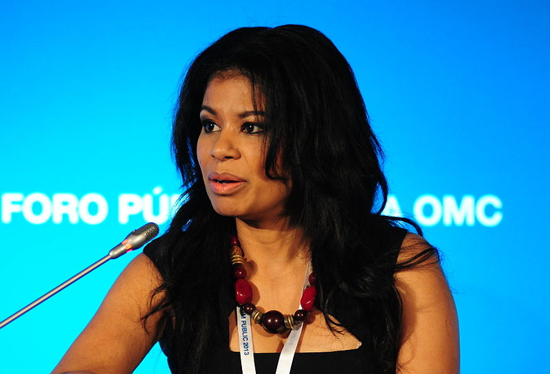 Kenyan TV host and anchor Julie Gichuru. Creative Commons photo by the World Trade Organisation. 