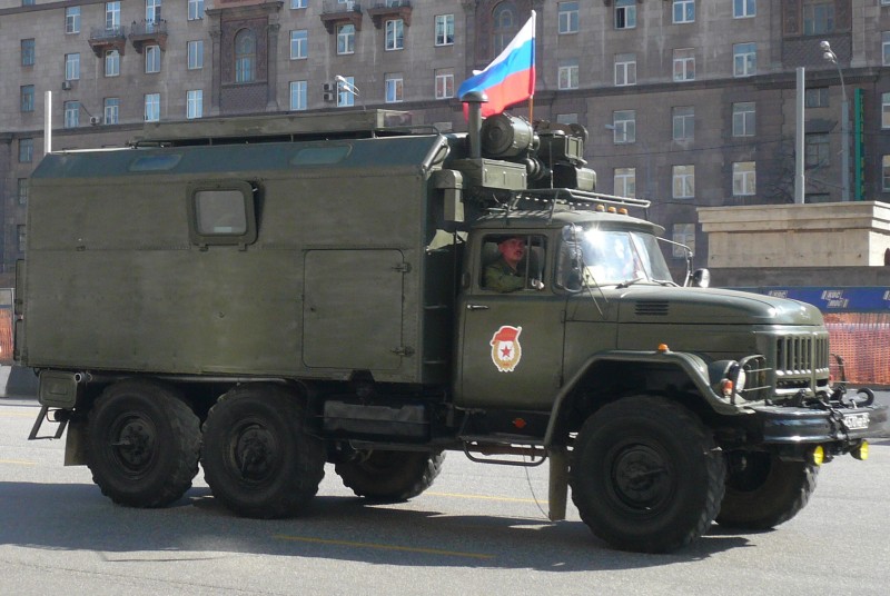 Russian military vehicle. Wikipedia image.