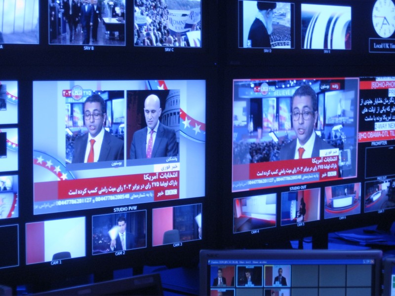 BBC Persian is a popular news source in Iran. Photo taken by Stuart Pinfold. Flickr CC BY-NC-ND 2.0