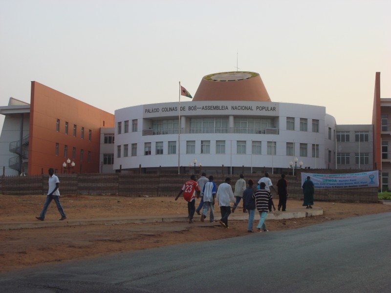 Guinea Bissau's parliament.  Photo:  Flickr by Colleen Taugher cc-by-2.0