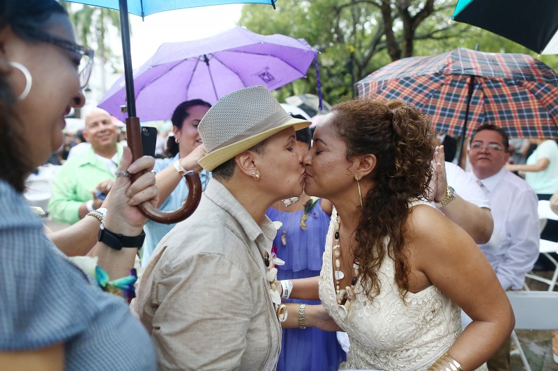 The US Supreme Court's ruling not only declared marriage equality in the United States, but also declared it for Puerto Rico, too. Image by José Madera, used with permission.